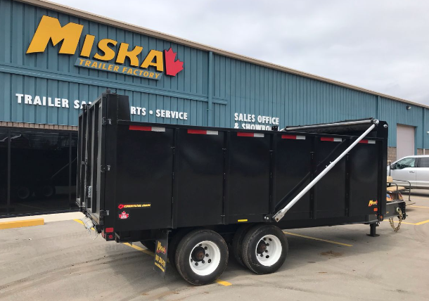 2024 Miska 15-Ton Tandem Dually Dump 96" x 16'