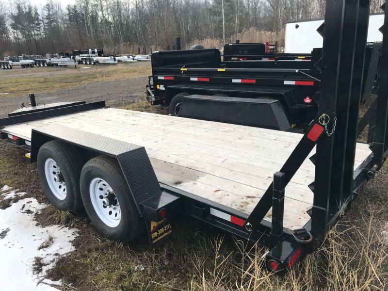 2024 Miska 7-Ton Lowbed 80" x 16' W/ Contractor Package