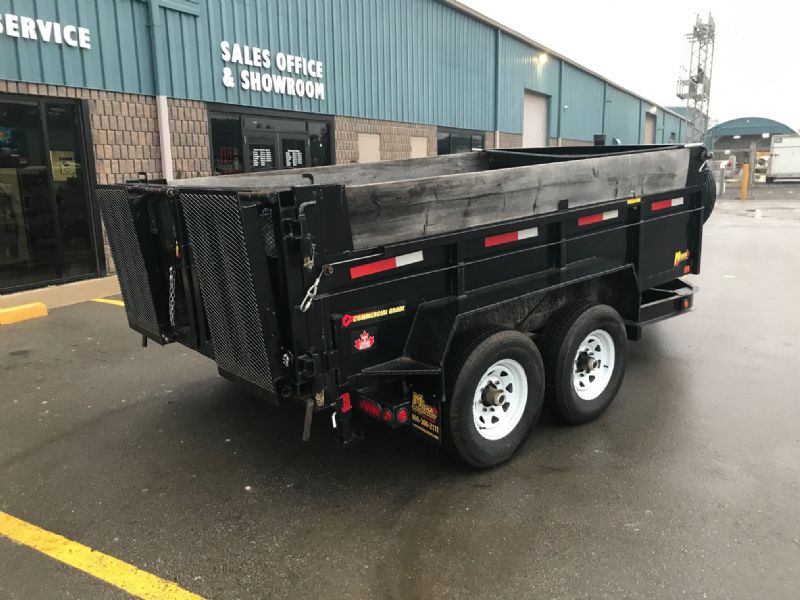 2021 Miska 7-Ton Dump 80" x 12' w/ Contractor Package