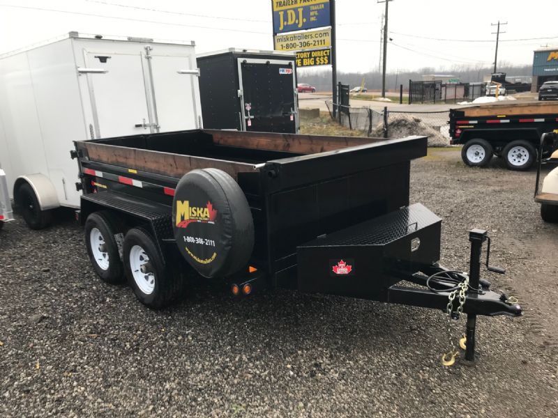 2024 Miska MD 5-Ton Dump 5' x 10' w/ Contractor Package