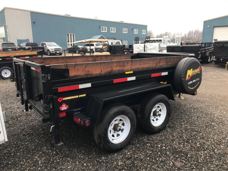 2024 Miska MD 5-Ton Dump 5' x 10' w/ Contractor Package