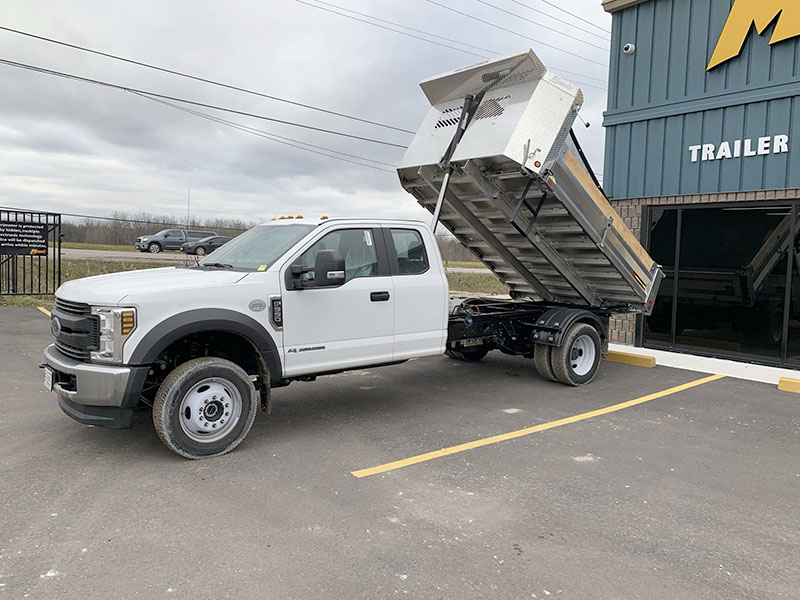 Landscape Dump Bodies - 13’6” Aluminum Dump Body