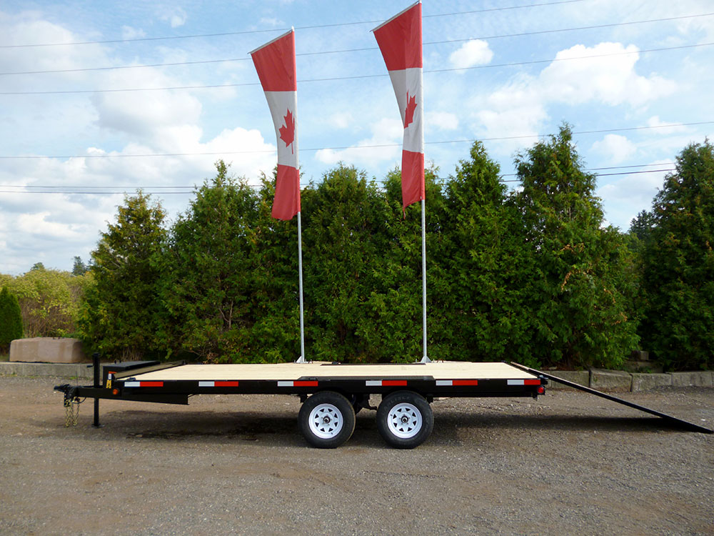 Single Wheel Deckover Floats - Sportsman™ Widebody-3 ½ ton