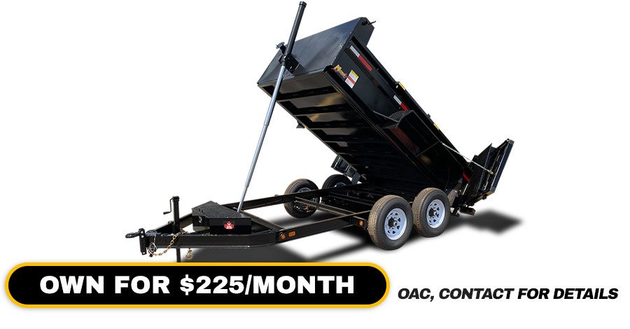 Ultra Low Pro Dump Trailers - 6 Ton Ultra Low Pro Dump Trailer