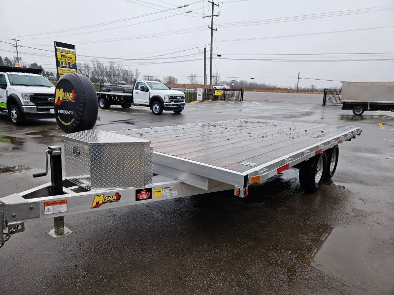 2024 Miska 5 Ton 16' Aluminum Deckover