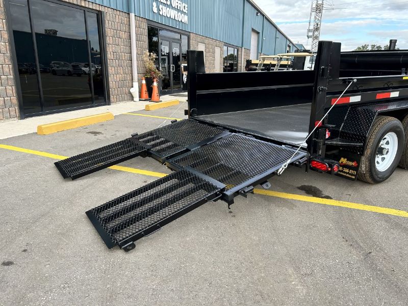 Miska 5 Ton Ultra Low Pro Dump Trailer w/ Contractor Package