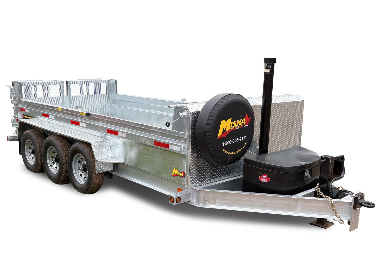 Galvanized 10 Ton Ultra Low Pro Dump